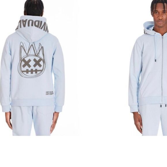 Cult of Individuality NWT heavy French hoodie Size XL blue $ 229.00 - Picture 1 of 13